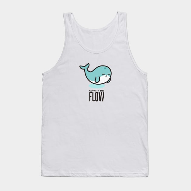 Go with the Flow Tank Top by Johnitees